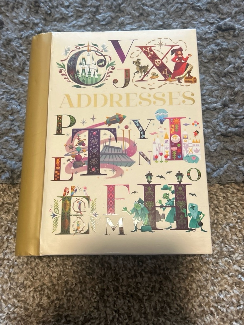 Disney world address book